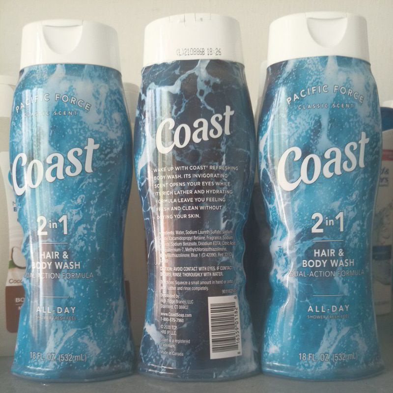 Tắm gội Coast 532ml