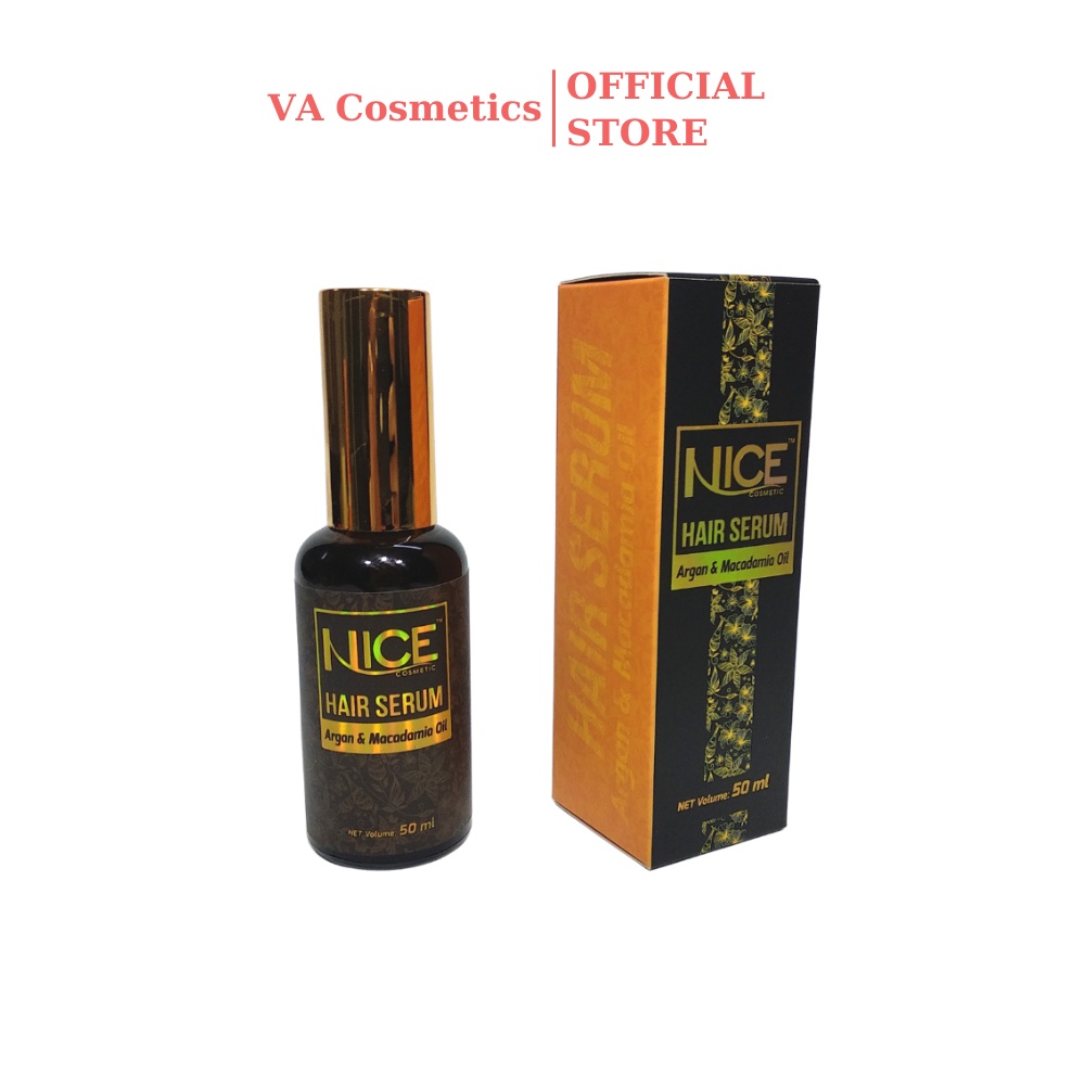 Tinh dầu dưỡng tóc Nice 50ml serum dưỡng tóc mềm mượt, dầu dưỡng tóc giữ nếp tóc, phục hồi tóc hư tổn