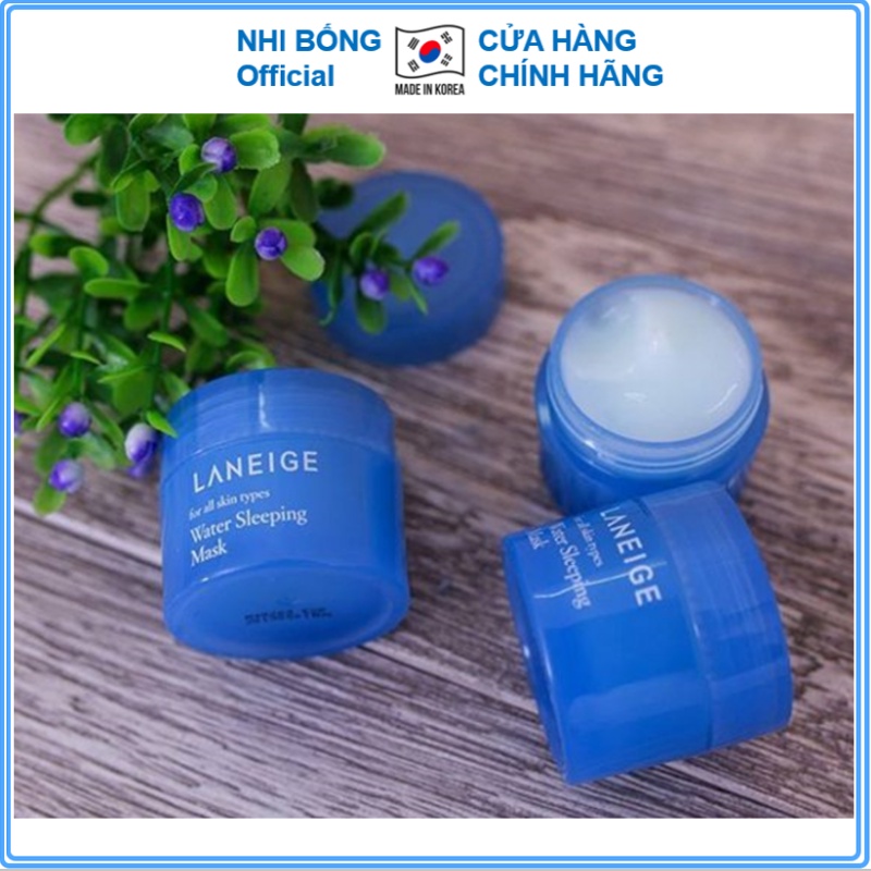 Mặt Nạ Ngủ Laneige Water Sleeping Mask Hàn Quốc 15ml [Hàng Auth Hàn Quốc]