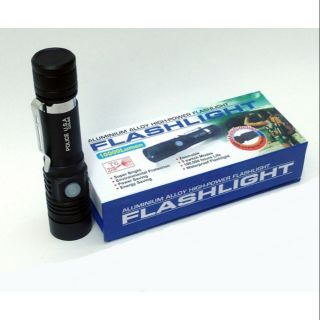 Đèn pin siêu sáng xml T6-518 (Đen)