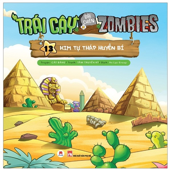 Sách - Trái Cây Đại Chiến Zombie (Tập 13) - Kim Tự Thám Huyền Bí