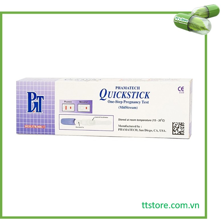 Bút thử thai Quickstick MidStream - Pregnancy test - HCG