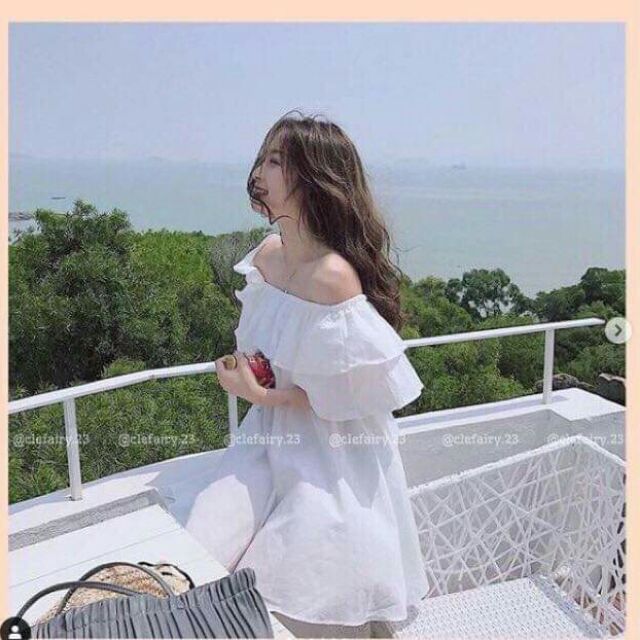 Váy trễ vai size nhỏ