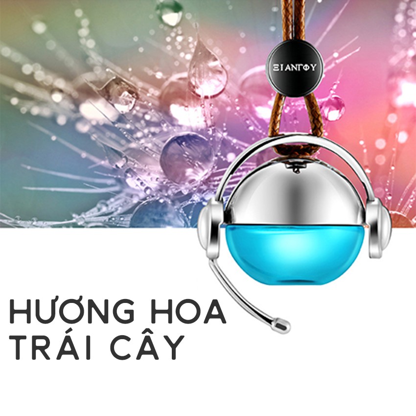 Tinh dầu nước hoa treo xe, giúp khử mùi xe ô tô, nhà cửa.Hương thơm nhẹ nhàng,thiết kế tinh tế, sang trọng,video thực