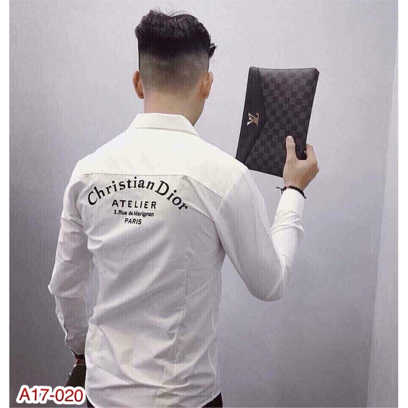 Áo Sơ Mi Trắng Dior - Sơ Mi trắng LV Cao Cấp | BigBuy360 - bigbuy360.vn