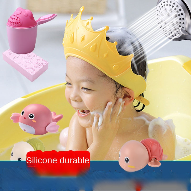 Mũ Chắn Nước Gội Đầu Tiện Dụng Cho Bé