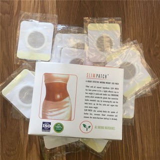 Combo 3 hộp Miếng Dán Tan Mỡ Bụng Slim Patch Thái lan