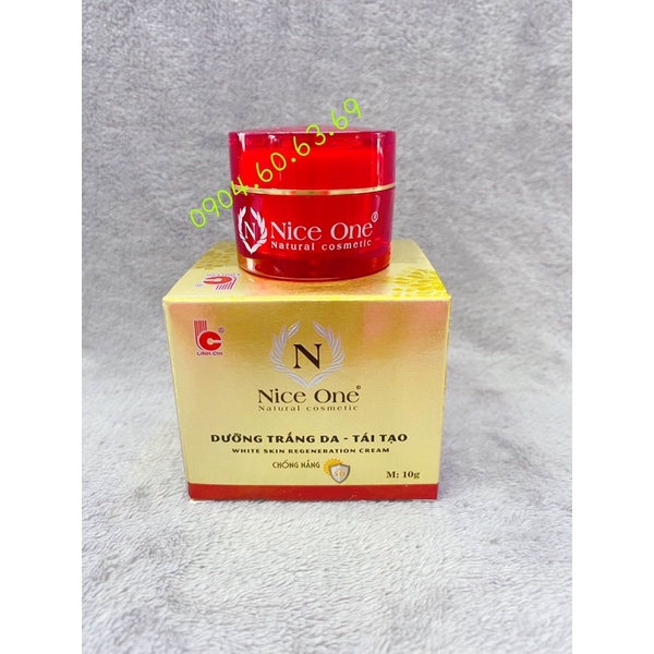 Kem NICE ONE 10g Dưỡng Trắng Da - Tái Tạo