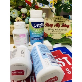 Combo DHA bầu + canxi ostelin bầu