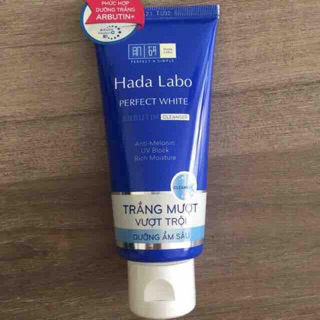 Kem rửa mặt Hada Labo perfect white - 80g