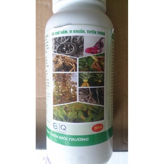 chế phẩm sinh học Trichoderma Bacillus lọ 500ml