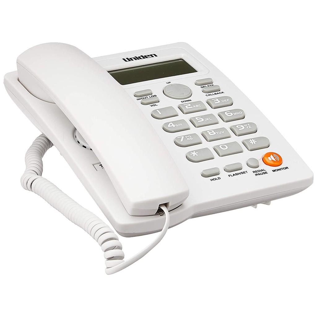 Điện thoại bàn Uniden AS7413 (2 màu đen và trắng)