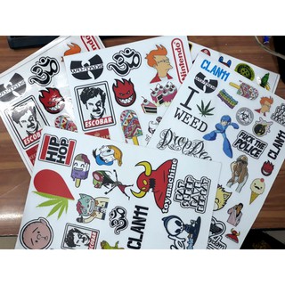 Decan sticker trang tri cưc ngầu cực hot