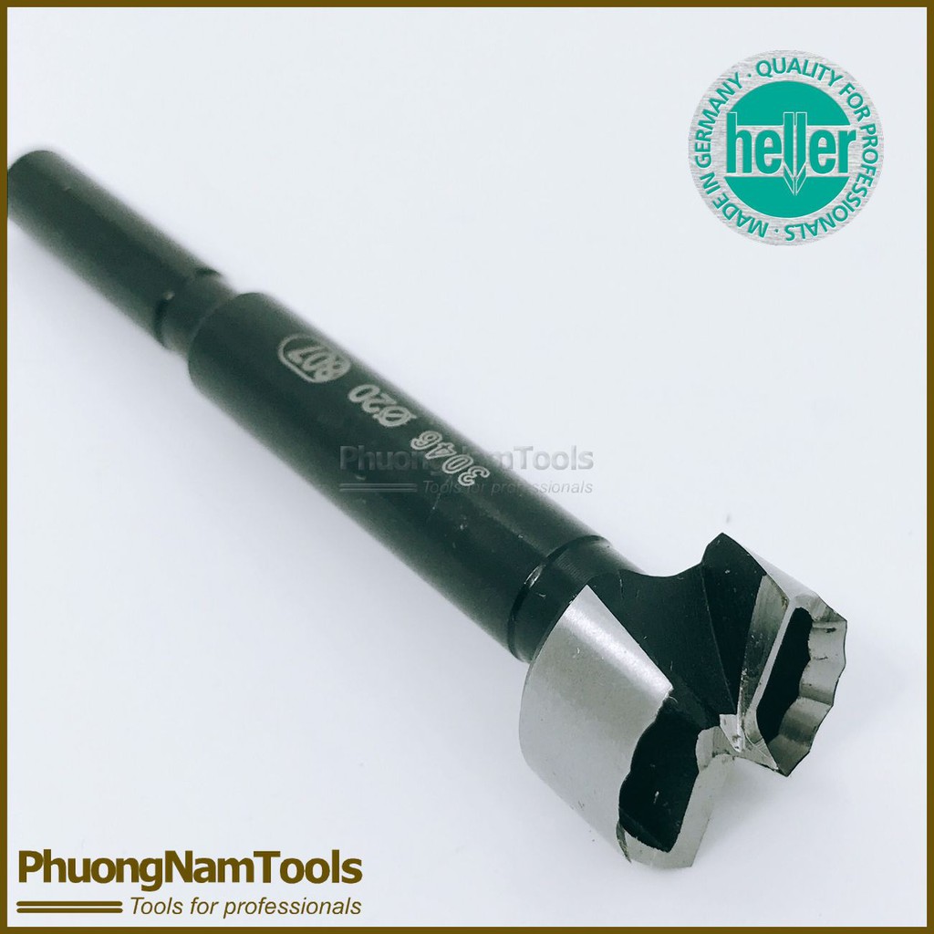 Mũi khoan gỗ 24x60/90 kiểu Forstner tốc độ cao – Heller - Made in Germany