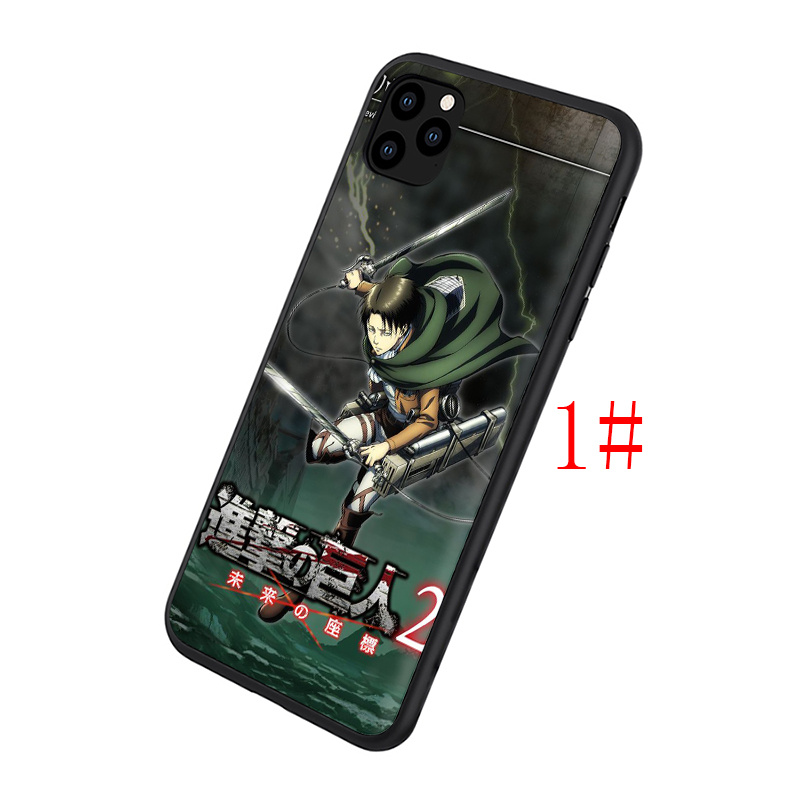 Ốp Lưng Silicone Phong Cách Phim Attack On Titan Cho Iphone 8 7 6s 6 Plus 5 5s Se 2016 2020