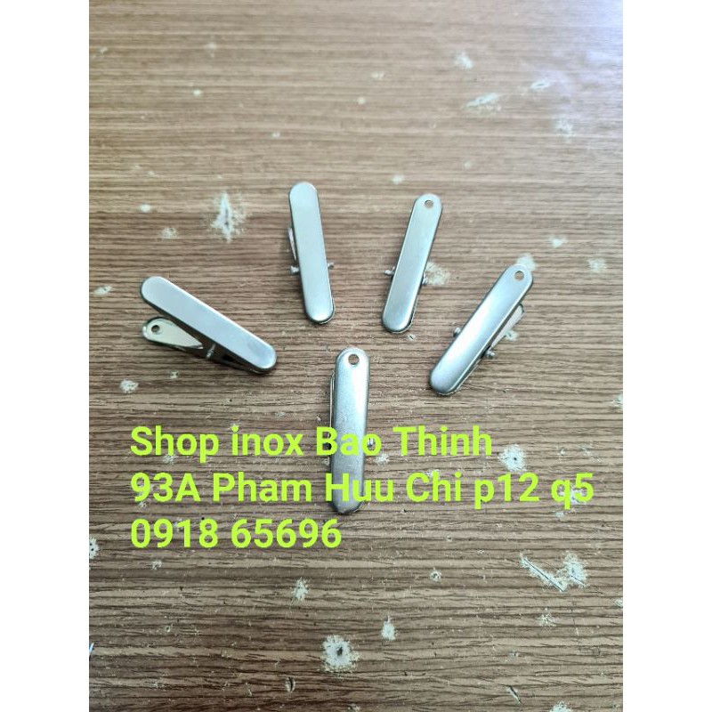 Set 5 kẹp phơi quần áo inox 304