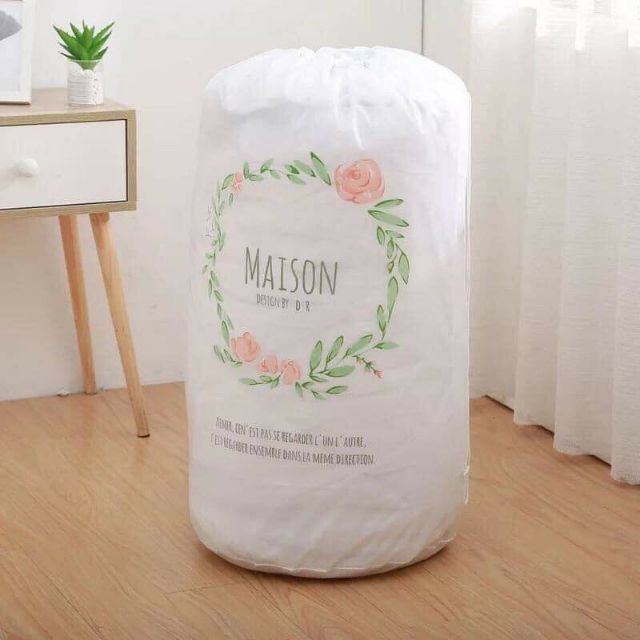 Túi đựng chăn màn quần áo dây rút chống thấm tiện dụng | Túi nhựa dây rút 45 x 90cm