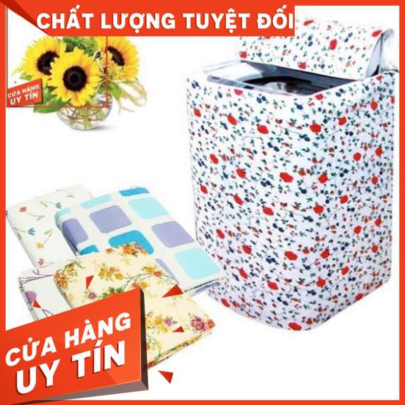 Áo Trùm Máy Giặt Cửa Ngang thiết kế 2 lớp Cao Cấp Loại Dày cho máy từ 8 đến 14kg