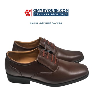 Giày tây lười nam da bò công sở aseco32 mã 535 nâu