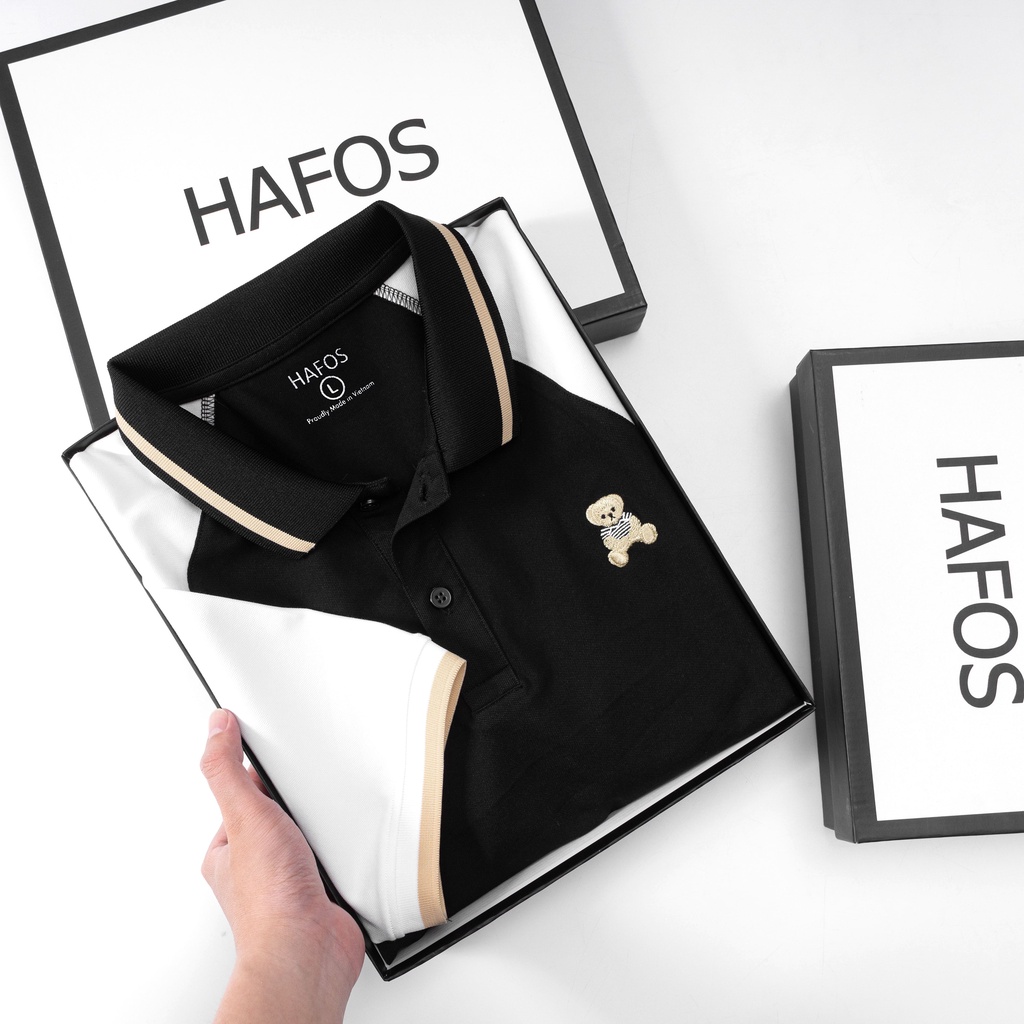 Áo Thun Polo Nam Retur vải Cotton trẻ trung, nặng động – HAFOS