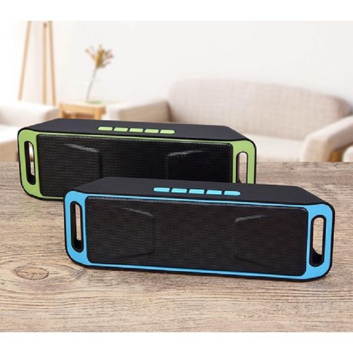 Loa Bluetooth SC208 Xách Tay Âm Thanh To Hay Chuẩn loa nghe nhạc chạy bằng pin