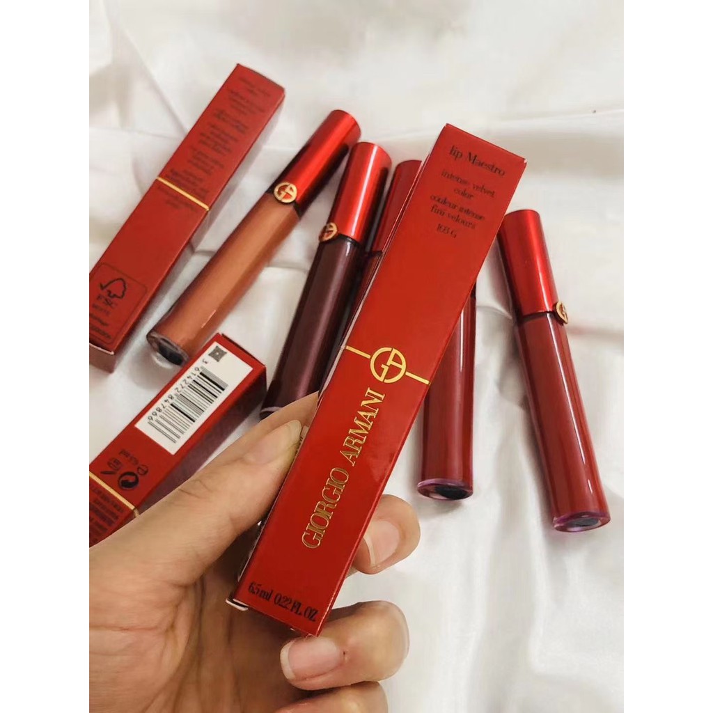 (Hàng Mới Về) Son Môi Giorgio Armani Màu Đỏ Thời Trang 03 # 209 # 416 # | BigBuy360 - bigbuy360.vn