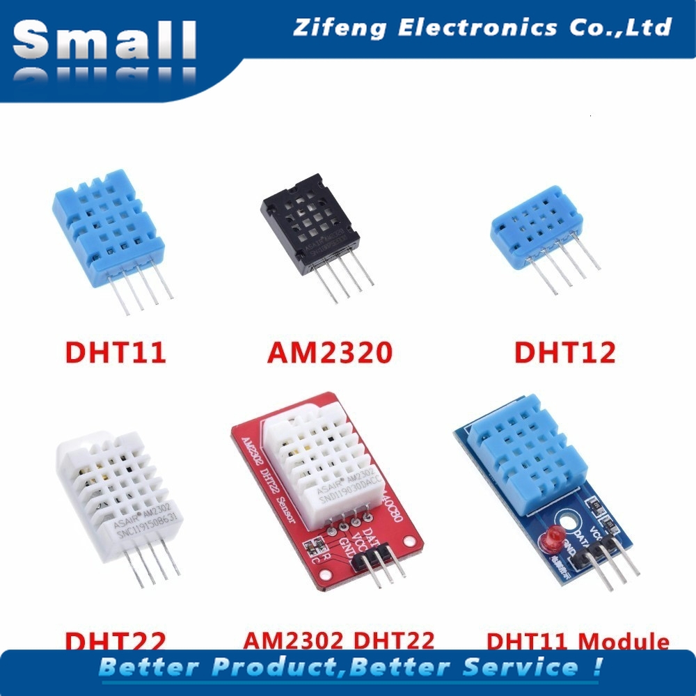 SENSOR POWER Mô Đun Cảm Biến Nhiệt Độ Kỹ Thuật Số Dht22 Am2302 Dht11 / Dht12 Am2320 Cho Arduino