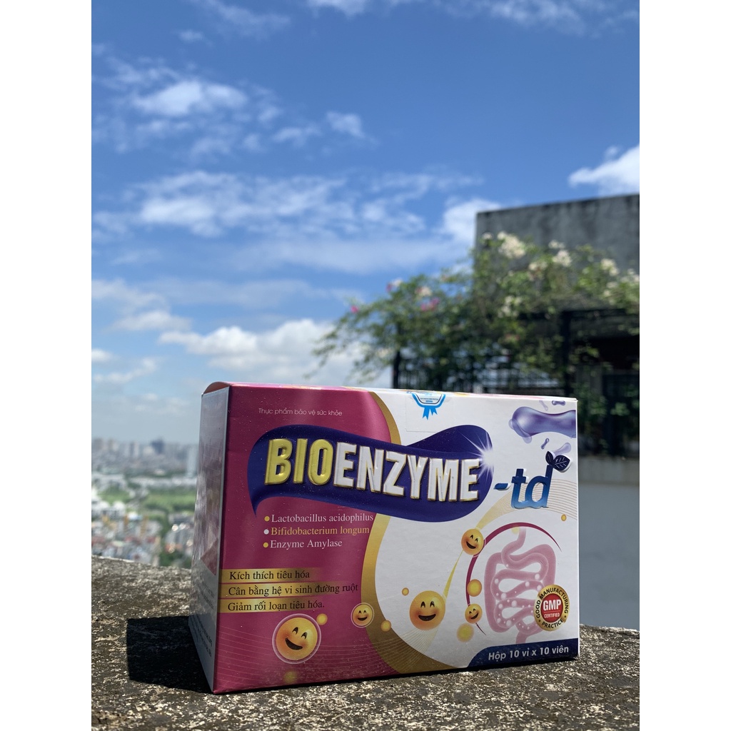 Men vi sinh Bioenzym TD Cân bằng hệ vi sinh đường ruột, bảo vệ hệ tiêu hóa dành cho người có hội chứng ruột kích thích