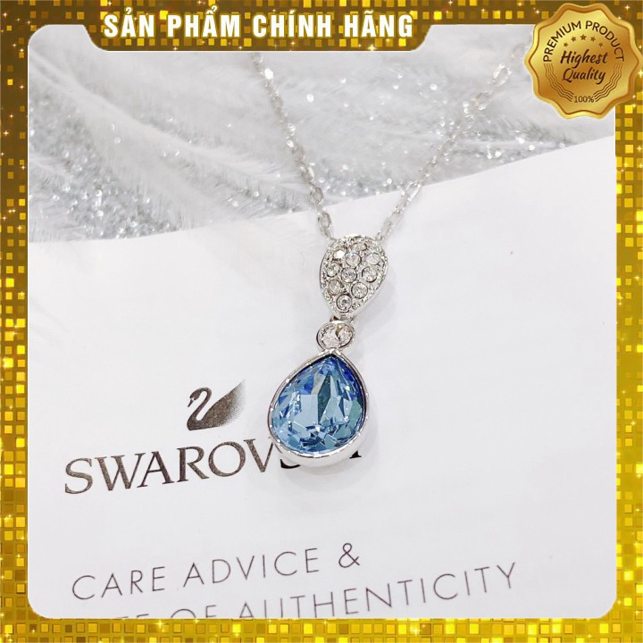 Dây chuyền Swarovski Xanh đại dương [CHÍNH HÃNG]