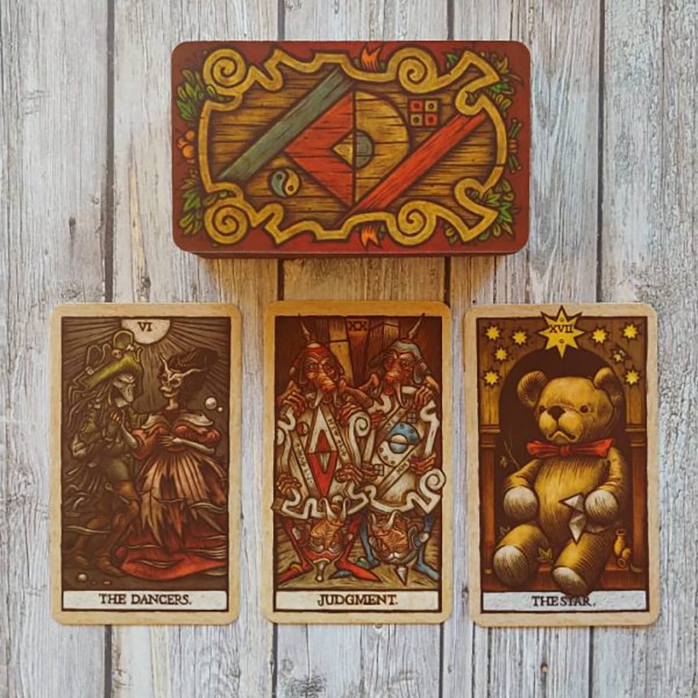 Bộ Bài Labyrinth Tarot 78 Lá Bài Tặng Đá Thanh Tẩy SB81