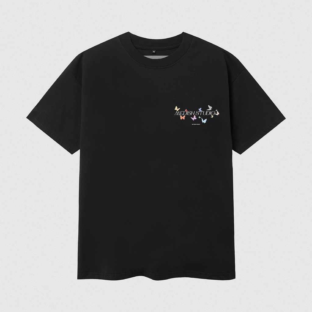 ÁO THUN MEDISN BUTTERFLY BLACK T-SHIRT