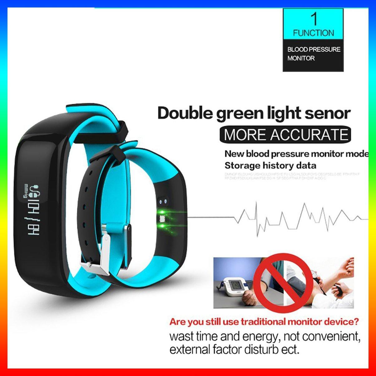 [Mới]P1 4.0 Real-time Heart Rate Health Monitoring Wristband Waterproof