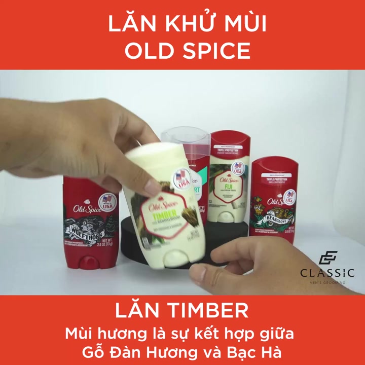 Lăn khử mùi Old Spice Chính hãng Mỹ | BigBuy360 - bigbuy360.vn