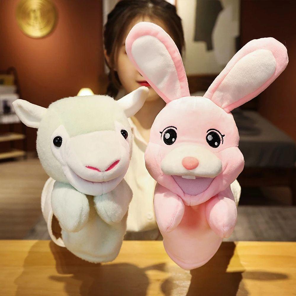 Đồ Chơi Con Rối Bông Đeo Tay Hình Động Vật Hoạt Hình Sáng Tạo Cho Trẻ Em
