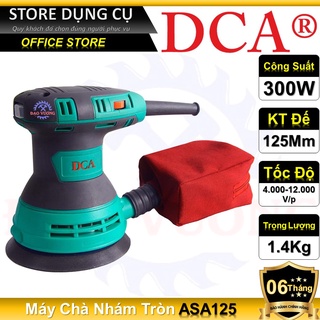 300w đĩa chà nhám tròn 125mm dca asa125 a1f-ff-125