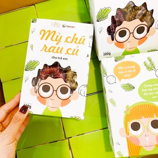 Mì chũ rau củ Cela, 5 vị không chất bảo quản phù hợp cho bữa sáng đủ dưỡng chất của gia đình đặc biệt là trẻ em, 300g