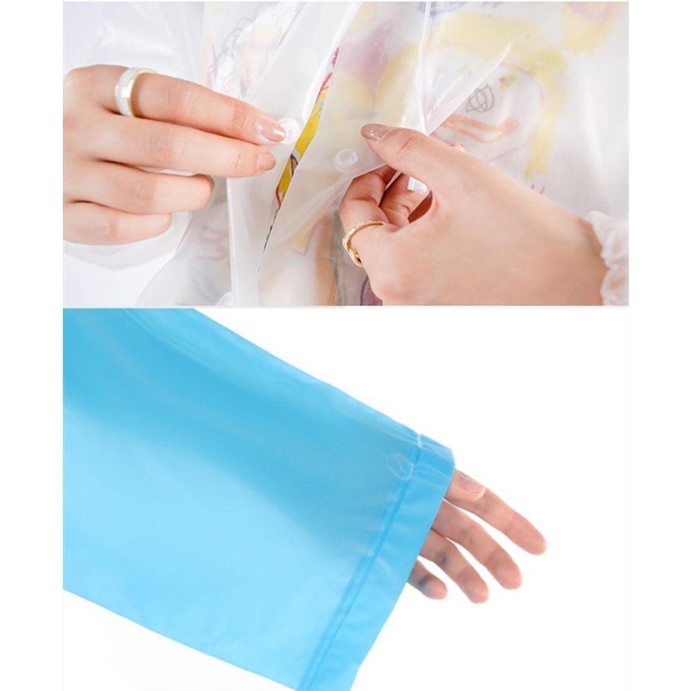 Áo Mưa Poncho Siêu Bền Tiện Dụng Cho Người Lớn
