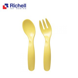 Bộ thìa dĩa cong Richell RC42740 - BM