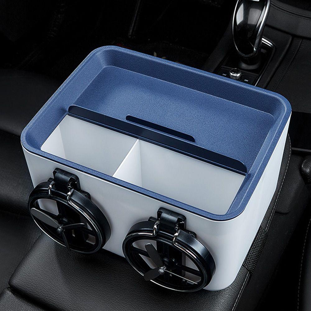 Hộp Đựng Khăn Giấy / Chìa Khóa / Điện Thoại Gắn Chỗ Tỳ Tay Xe Hơi Tiện Dụng