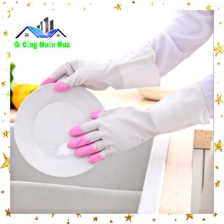 LOẠI DÀY - Găng tay cao su rửa chén bát, găng tay y tế vệ sinh