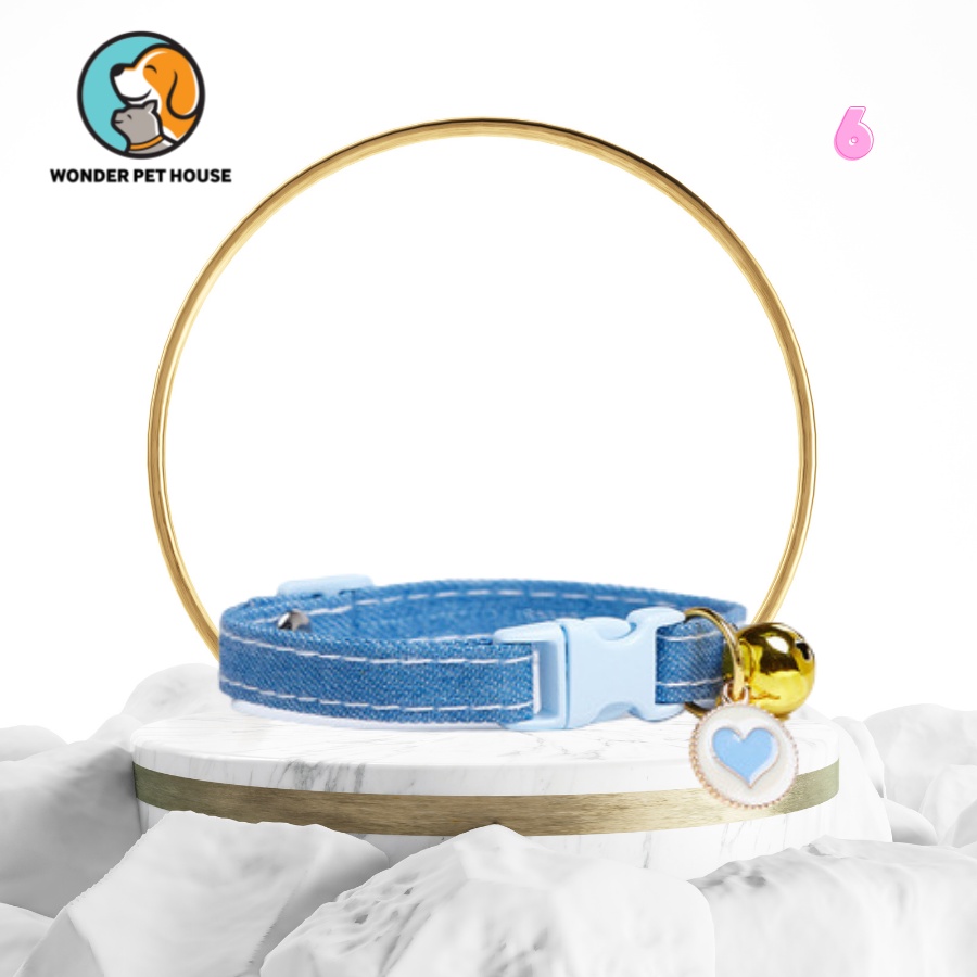 Vòng cổ cho mèo có chuông lục lạc hình cute, cực xinh xắn, đáng yêu nhiều mẫu