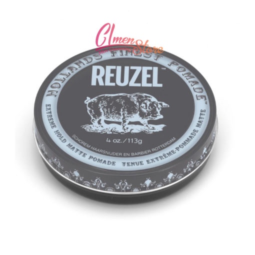Tạo kiểu tóc Reuzel Extreme Hold Matte Pomade | Heo Xám Pomade | 35gram - 114gram - 340gram