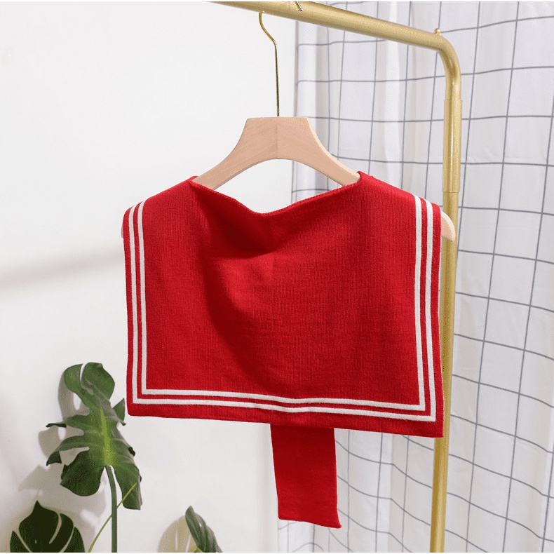 Khăn choàng vai GAVINBROWN thắt nút thoáng khí dệt kim màu sắc tùy chọn phù hợp với mùa xuân thu cho nữ