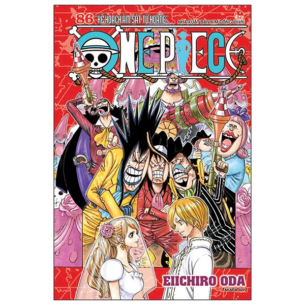 Sách - One Piece Tập 86: Kế Hoạch Ám Sát Tứ Hoàng (Tái Bản 2019)