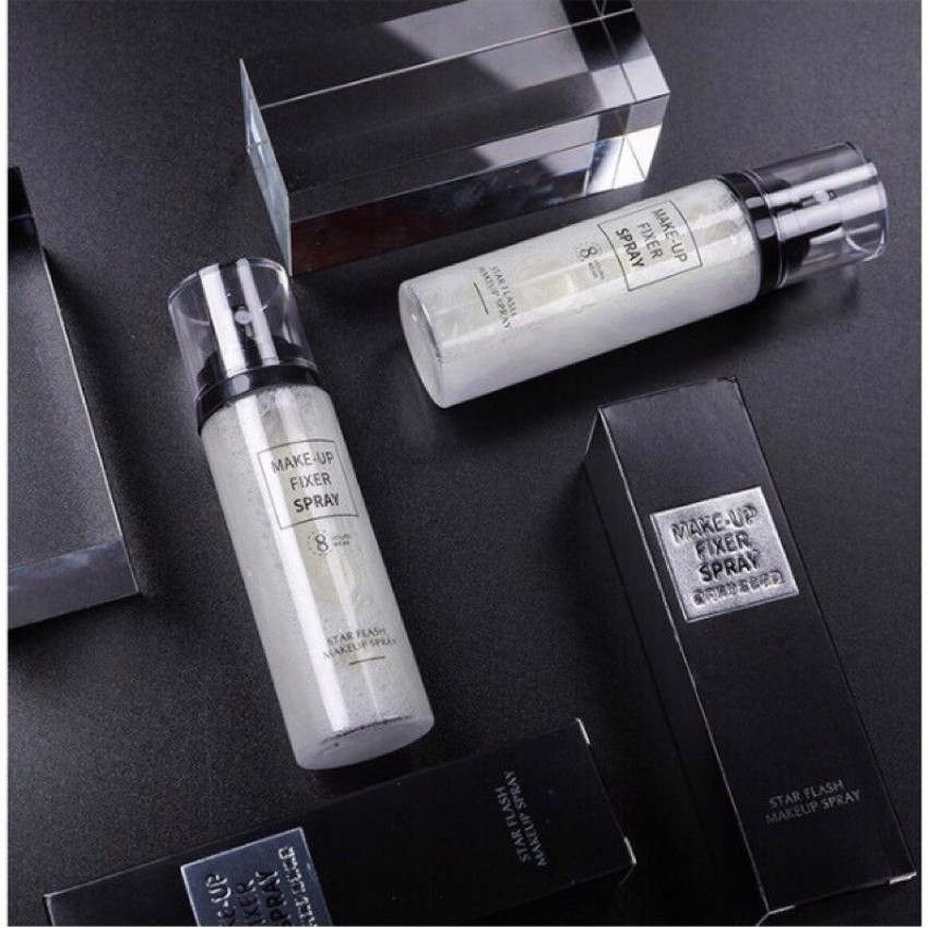 Xịt Khoáng MAKEUP FIXER SPRAY Xịt khóa nền giữ chặt lớp trang điểm dưỡng ấm bắt sáng | BigBuy360 - bigbuy360.vn