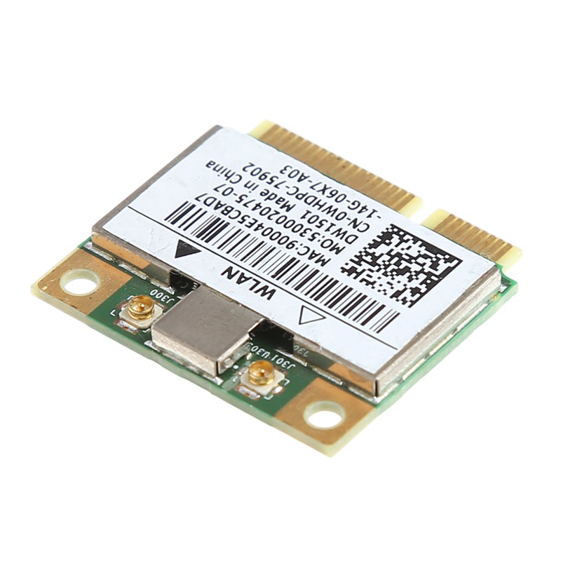Card Wifi Mini PCI-E chuyên dụng cho Dell dw1501 0k5y6d