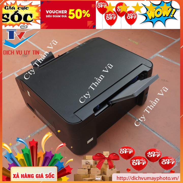 [Mã 154ELSALE2 giảm 7% đơn 300K] Máy in phun màu cũ Epson L3110 đa chức năng dòng mới máy đẹp like new có bảo hành