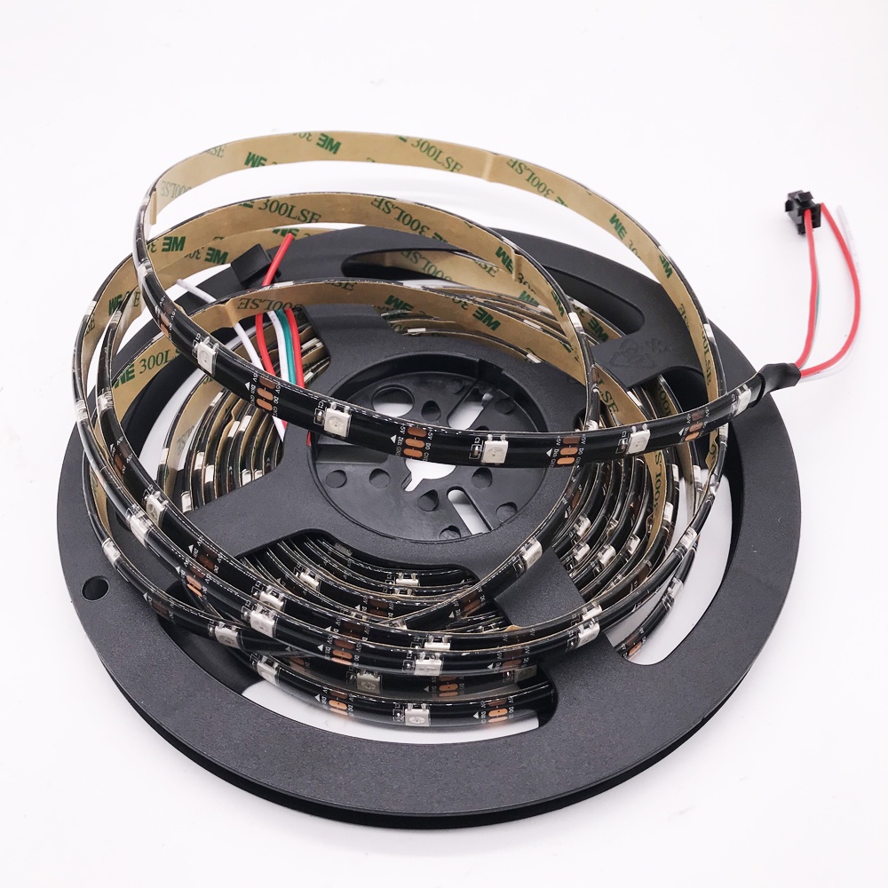 Dây đèn 5050 Rgb Ws2812B Led DC Ws2812 vi mạch Ip30 /5050/Dcv655 30 led/mét