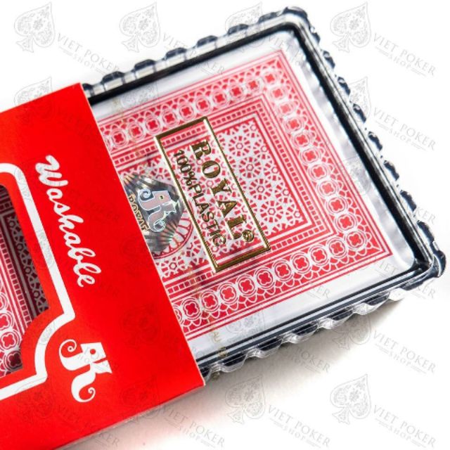 Bộ bài tây nhựa ROYAL