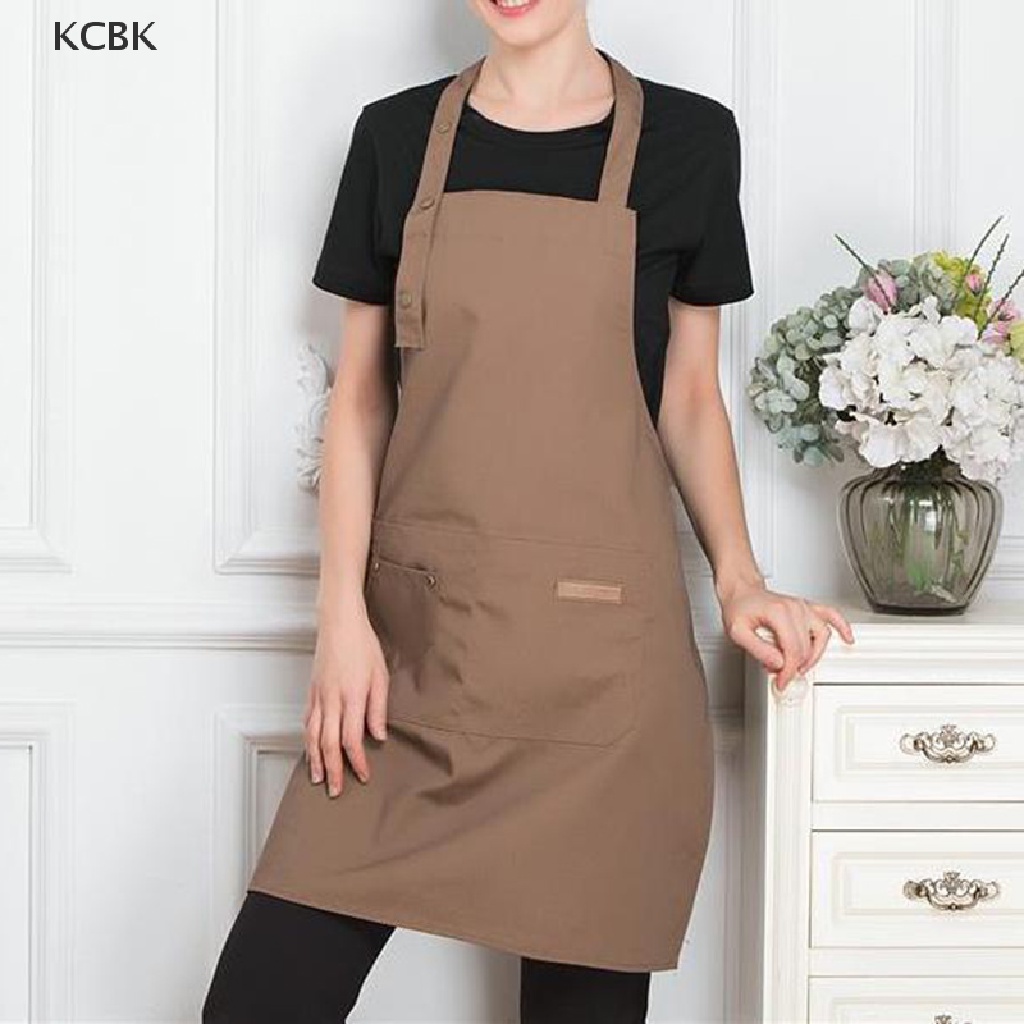Tạp Dề Unisex Vải Bố Có Thể Điều Chỉnh Dùng Khi Làm Bếp